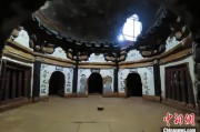 禽兽为邻山西公布元代纪年壁画墓发掘资料 墓主为当地贾氏族人